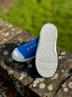 Angelitos Canvas Plimsolls - Royal blue