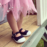 Load image into Gallery viewer, Angelitos Mary Jane Shoes - Navy
