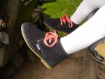 Load image into Gallery viewer, Angelitos Boots - Angelitos Lace up Desert Boots - Navy
