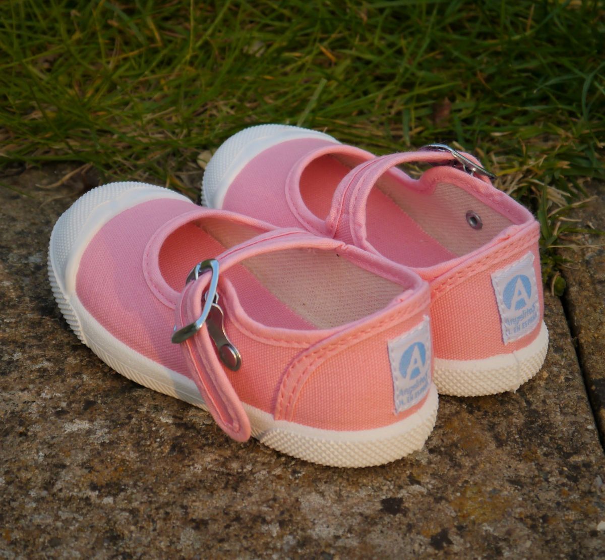 Angelitos Mary Jane Shoes - Pink